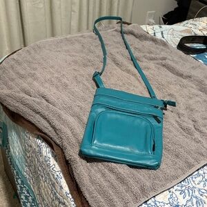 Teal Crossbody Bag - Women